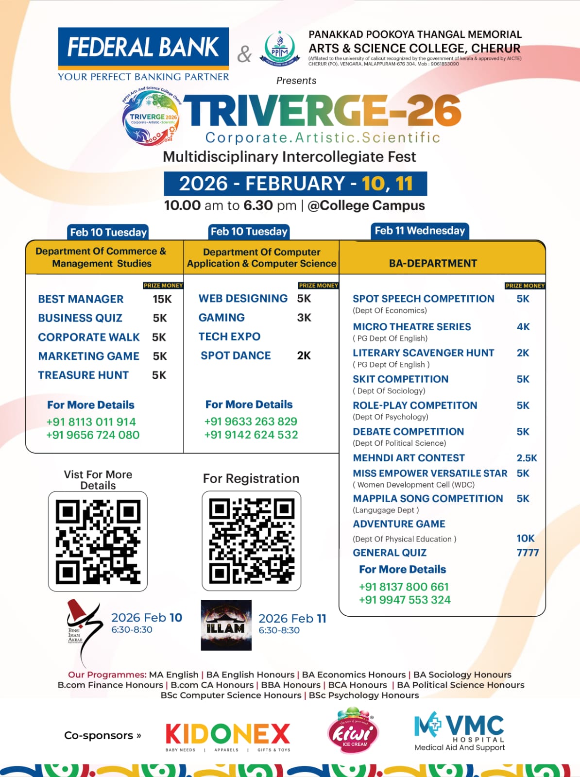 Triverge Events Poster